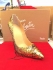 Christian Louboutin so kate python gold